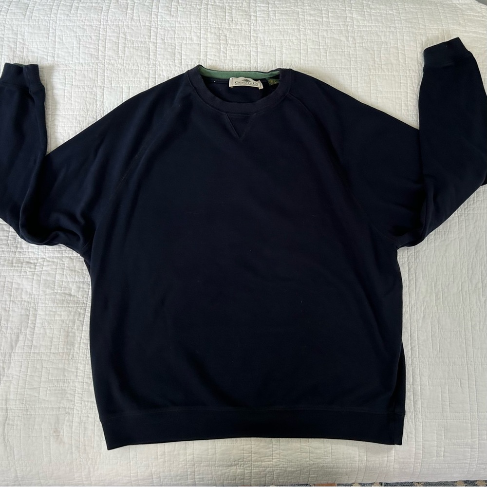 Carroll & Co Men’s Navy Blue Sweatshirt - Sz XL